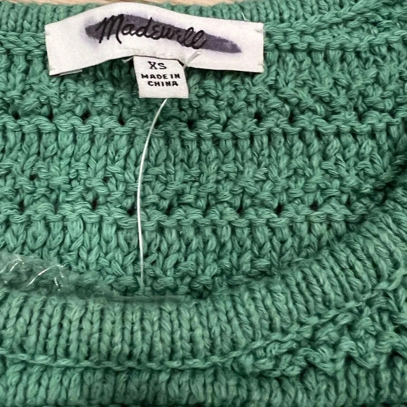NWT Madewell Crocheted Sweater Tank size XS - Picture 5 of 5
